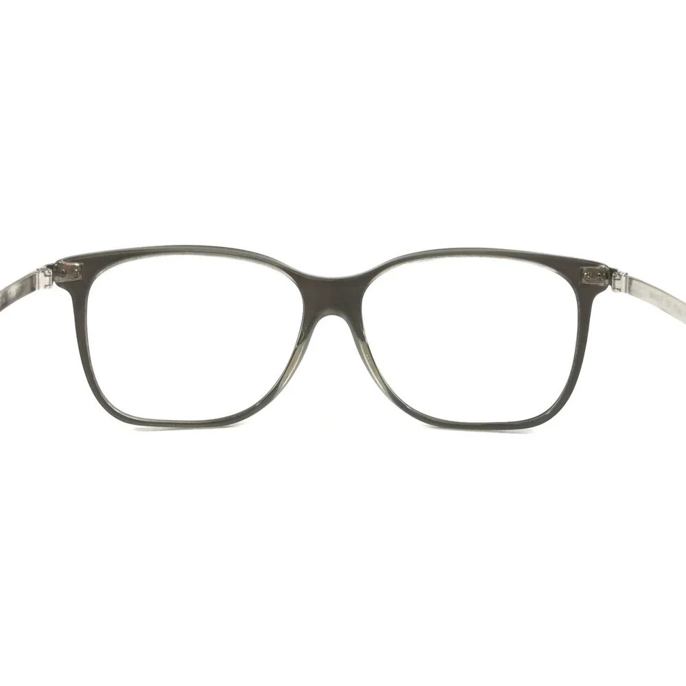 Chanel Eyeglasses Frames 3366 c.1607 Black Gray Silver Square Full Rim 54-14-140